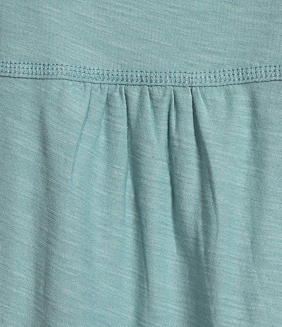 Westbound Petite Size Short Sleeve V-Neck Top Product Image