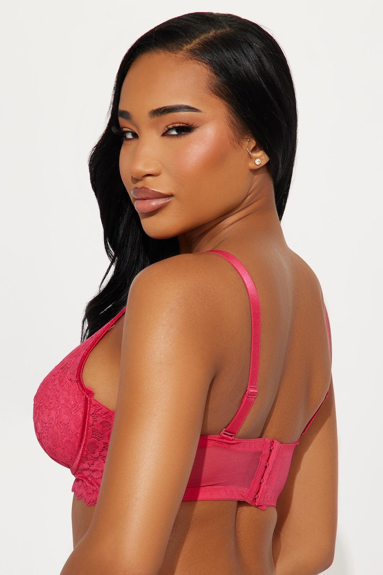 Always Essential Lace Wireless Bra - Red Product Image