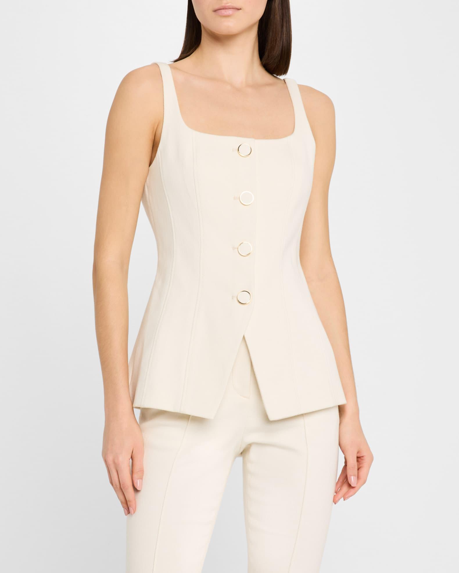 Liana Fitted Sleeveless Top Product Image