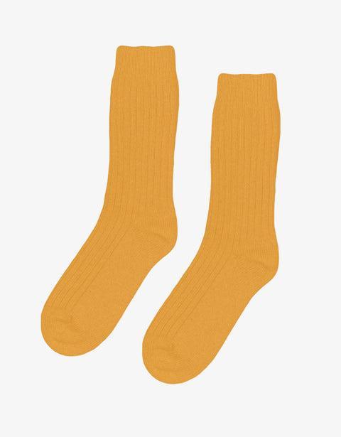 Merino Wool Blend Sock - Deep Black Product Image