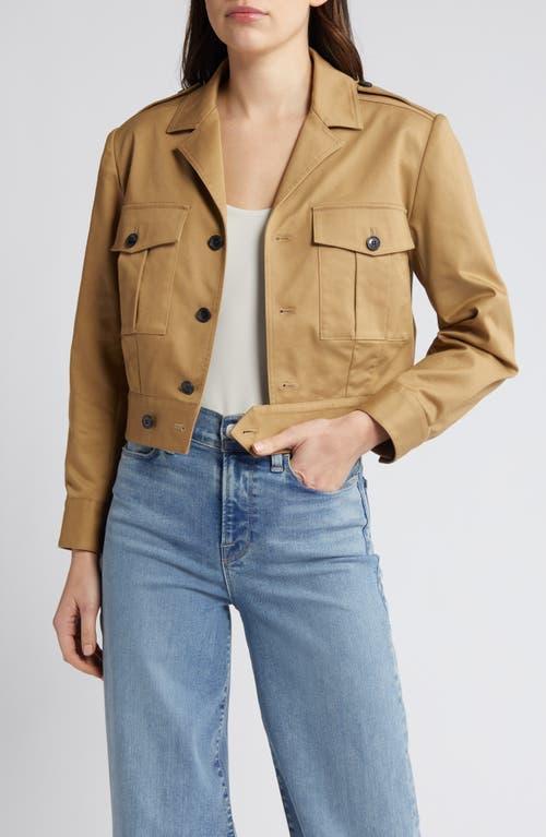 Womens Cropped Utility Jacket Product Image