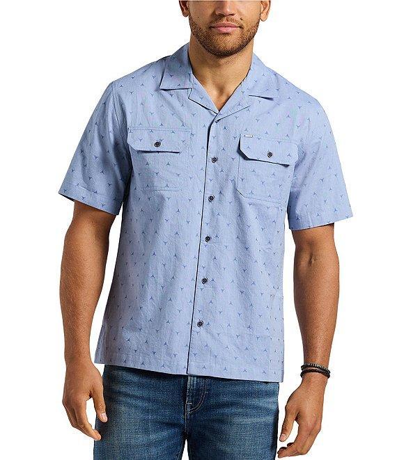 Buffalo David Bitton Short Sleeve Salaman Patterned Shirt Product Image
