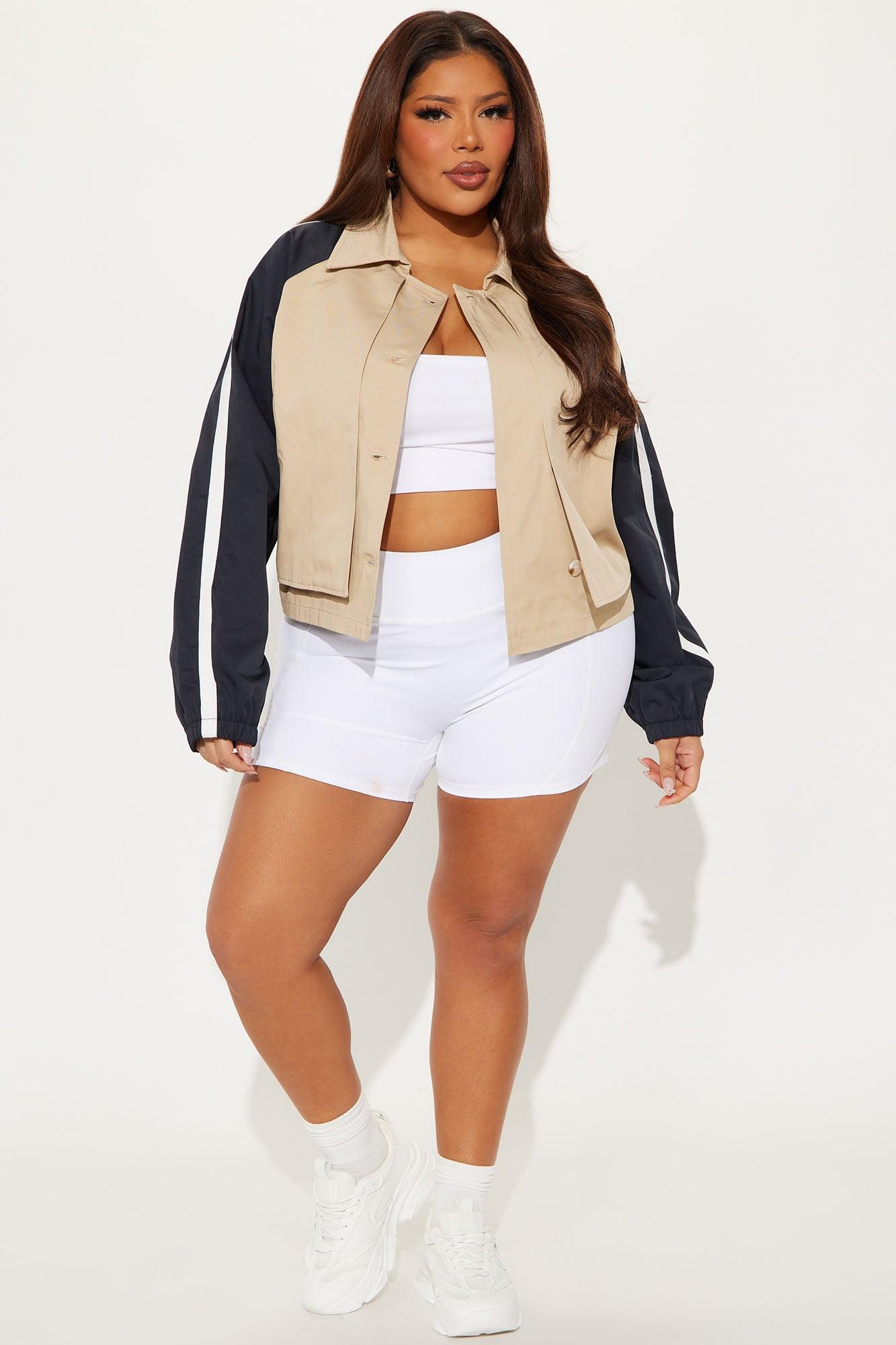 High Maintenance Jacket - Khaki/combo Product Image