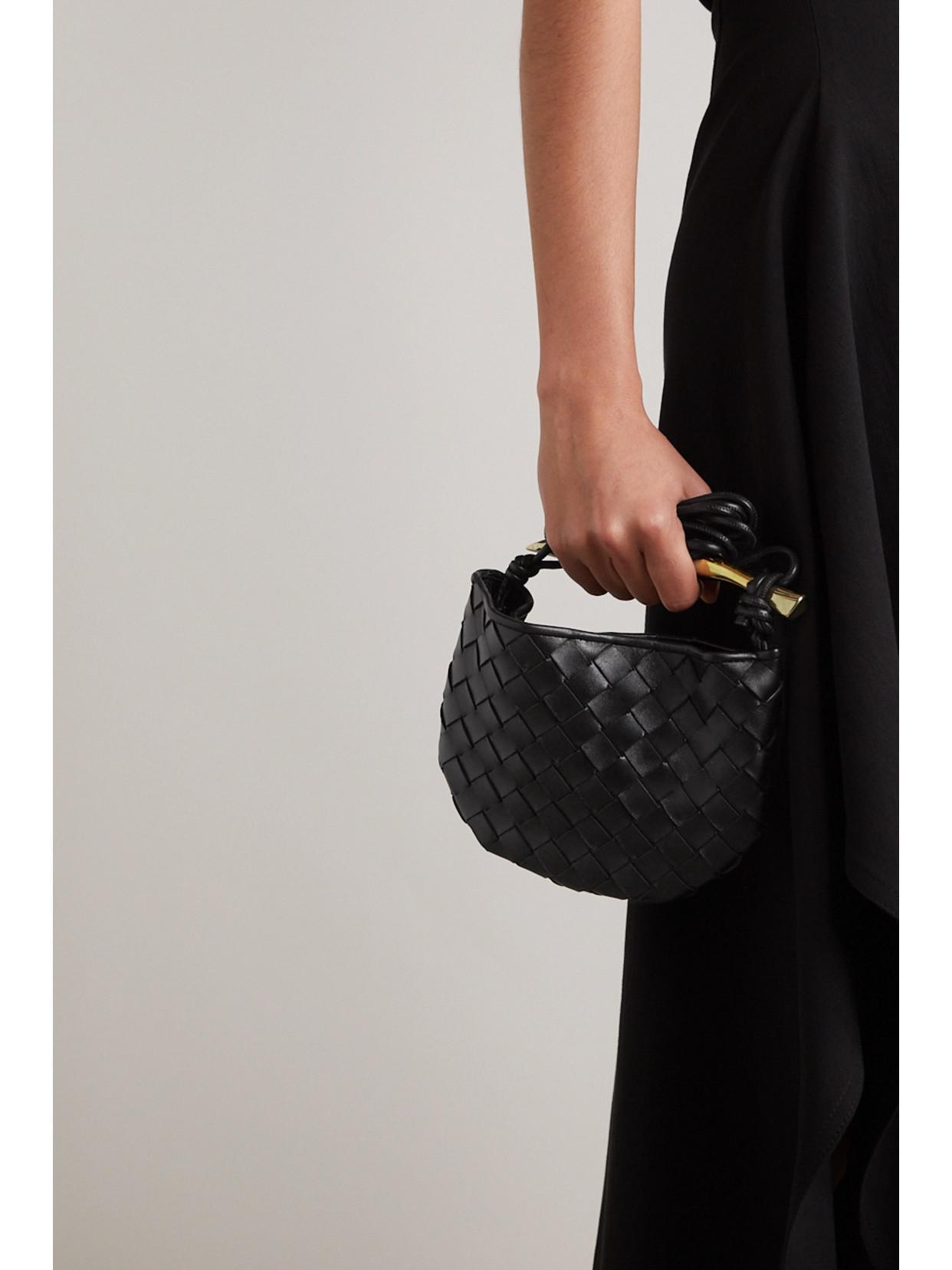 BOTTEGA VENETA Sardine 15 Bag In Black Product Image