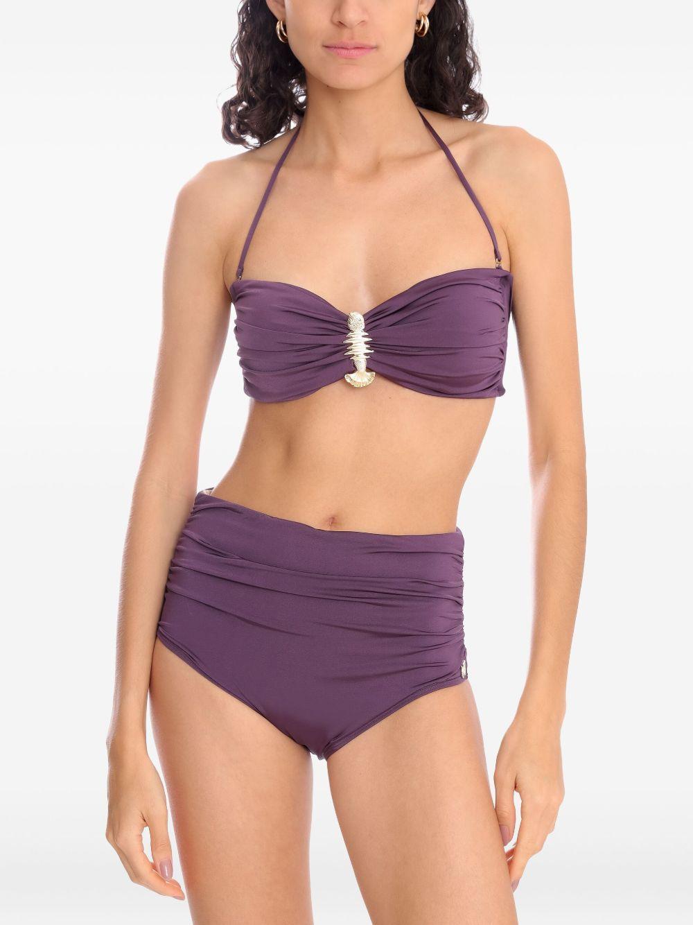embellished high-waisted bikini set Product Image
