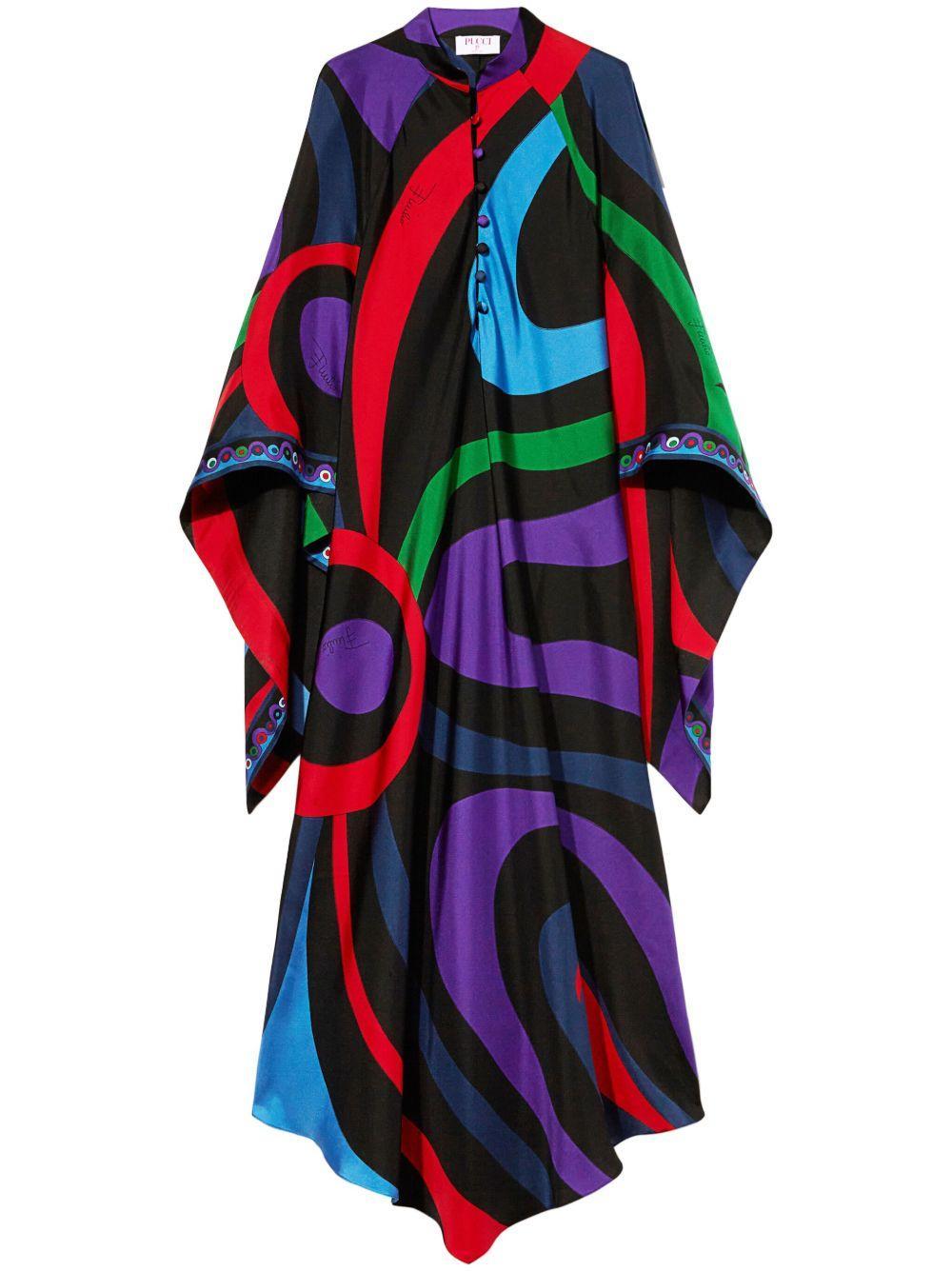 marmo-print kaftan Product Image