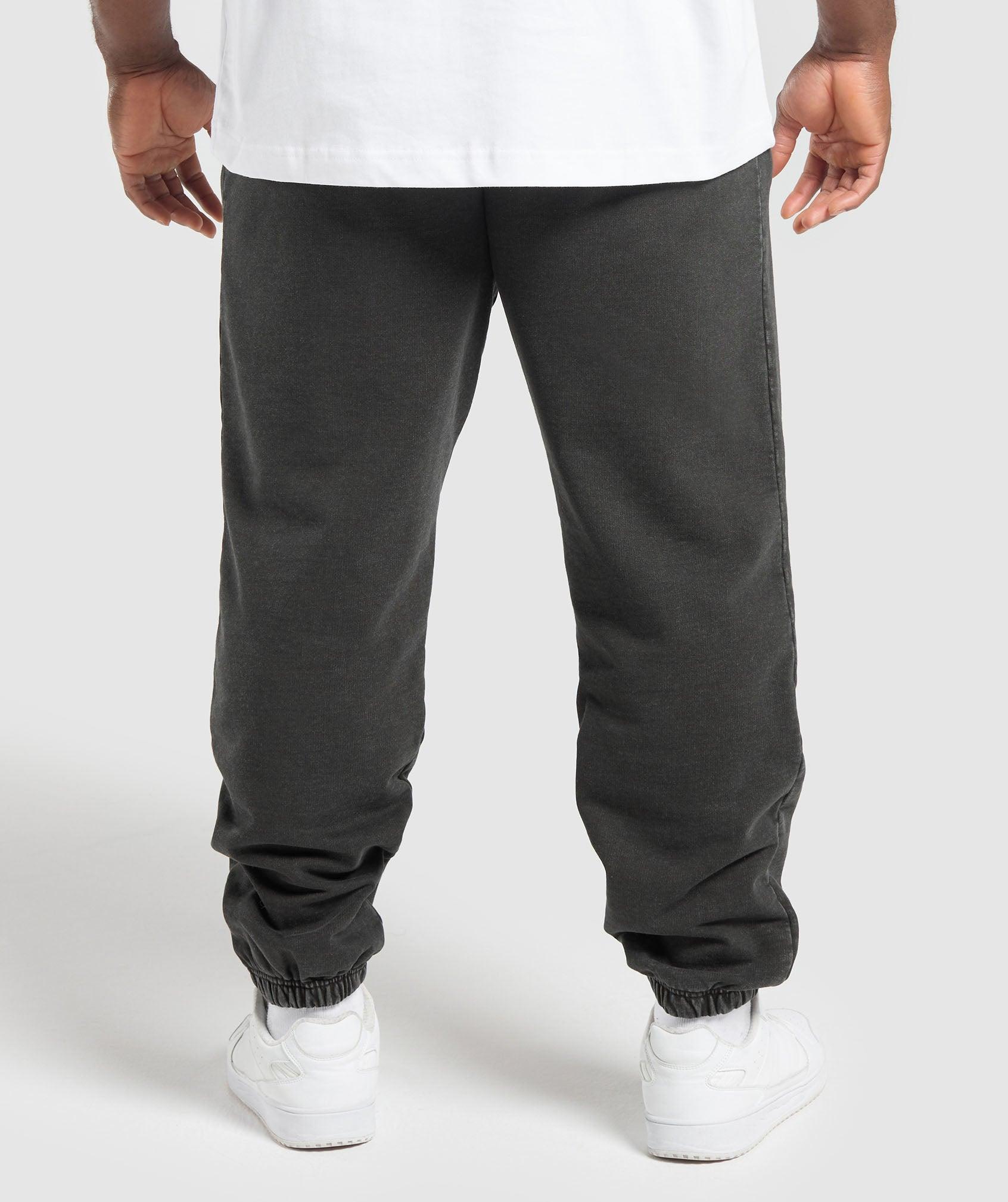 Distressed Graphic Joggers Product Image