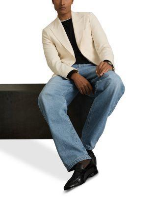 Baggy Relaxed Fit Jeans in Light Blue Product Image