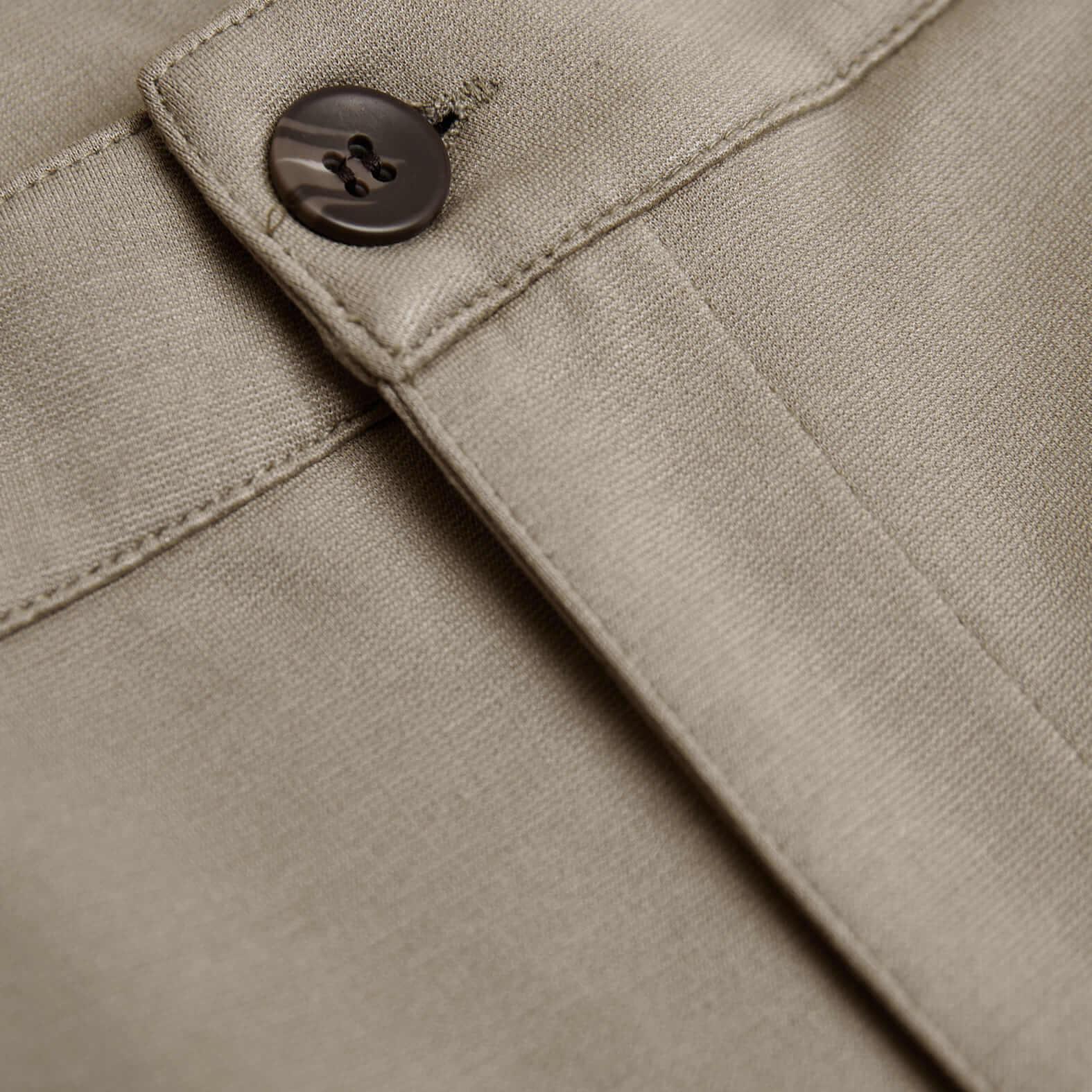 Khaki Slim Comfort Knit Chino Pant Product Image