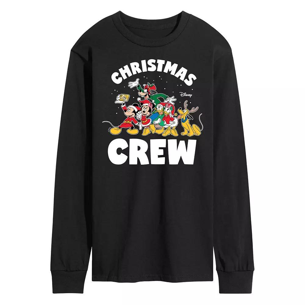 Disney's Men's Christmas Crew Long-sleeved Tee,  Product Image