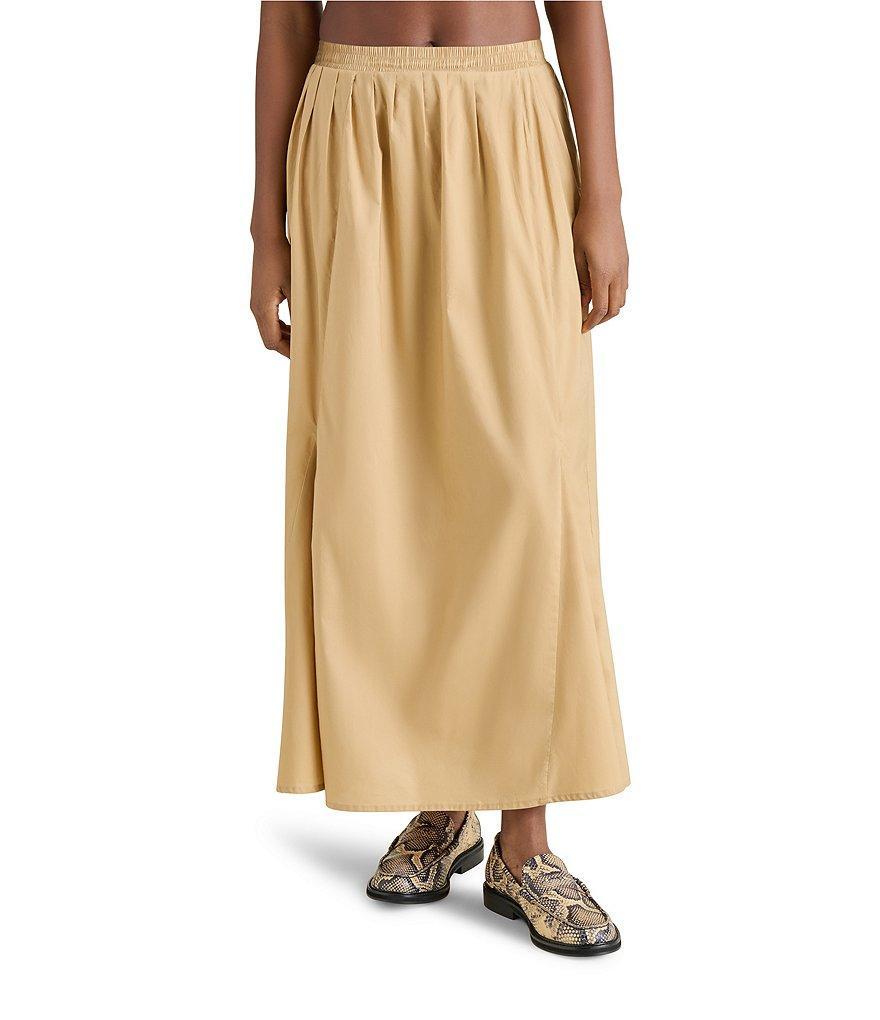 Steve Madden Karina Elastic Waist Midi Skirt Product Image