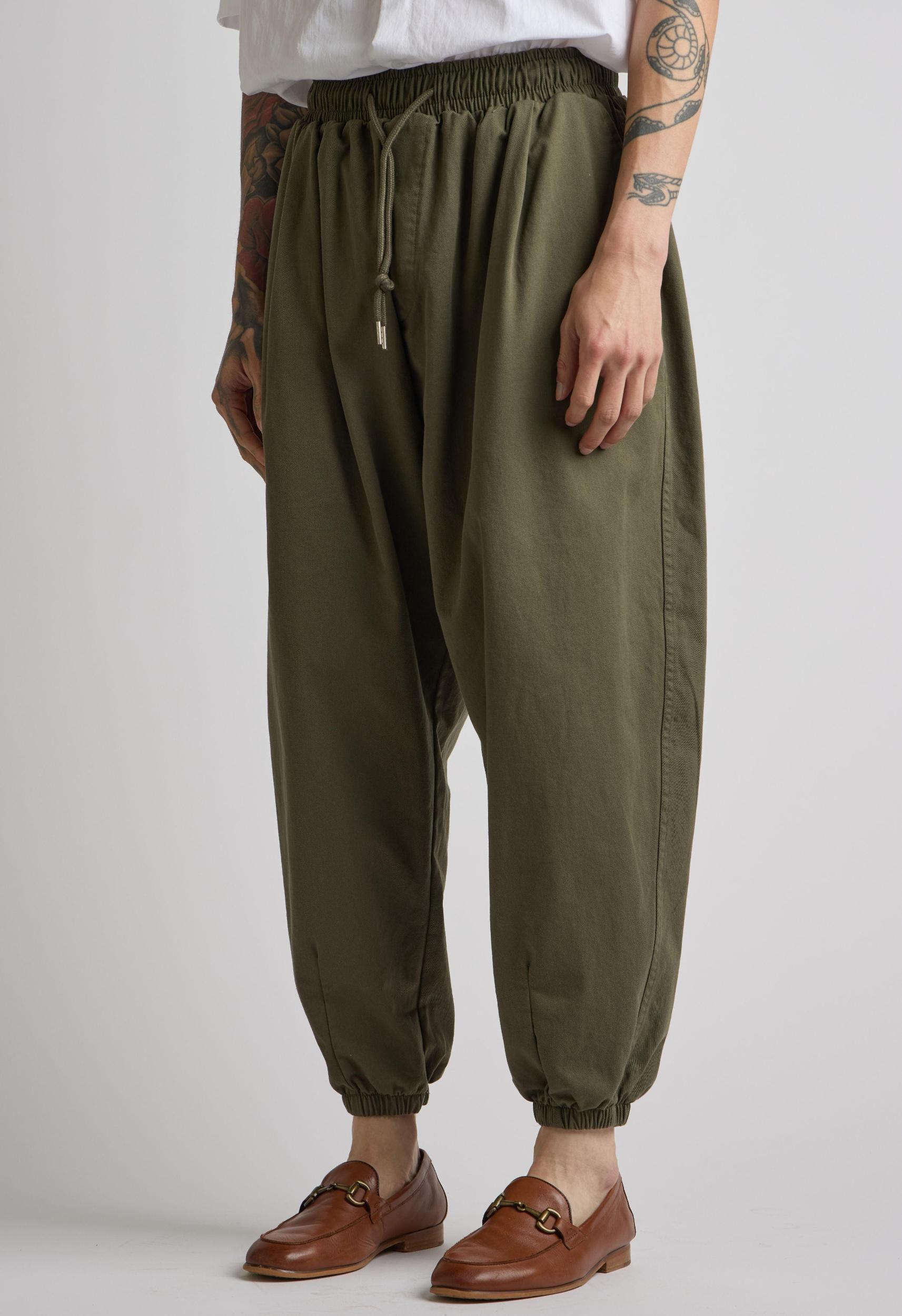 Brandon Pant in Army Green Product Image