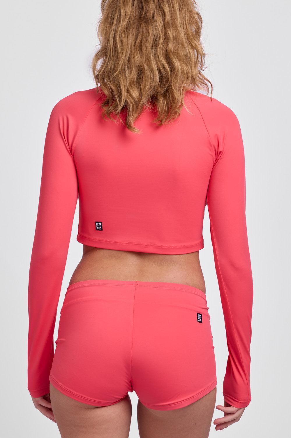 Moana Long Sleeved Crop Rashguard - Vista Product Image