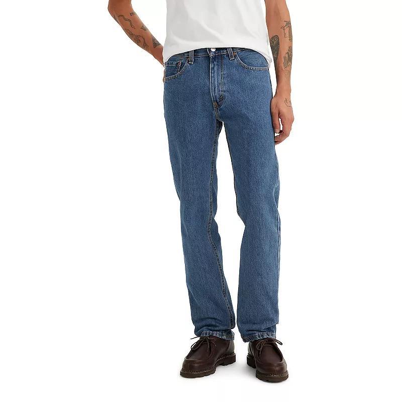 Men's Levi's® 505™ Regular Fit Jeans, Size: 42 X 32, Dark Stonewash Product Image