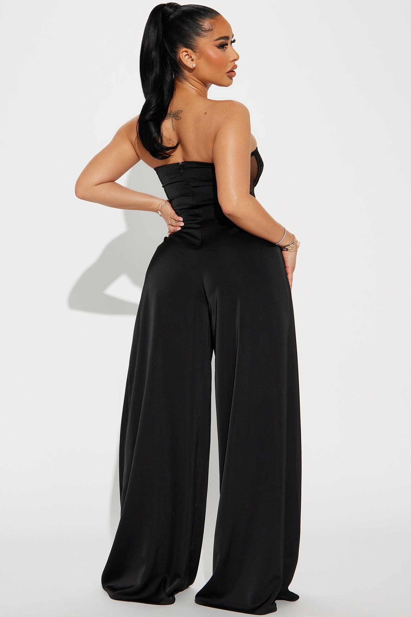 Yours Truly Jumpsuit - Black Product Image