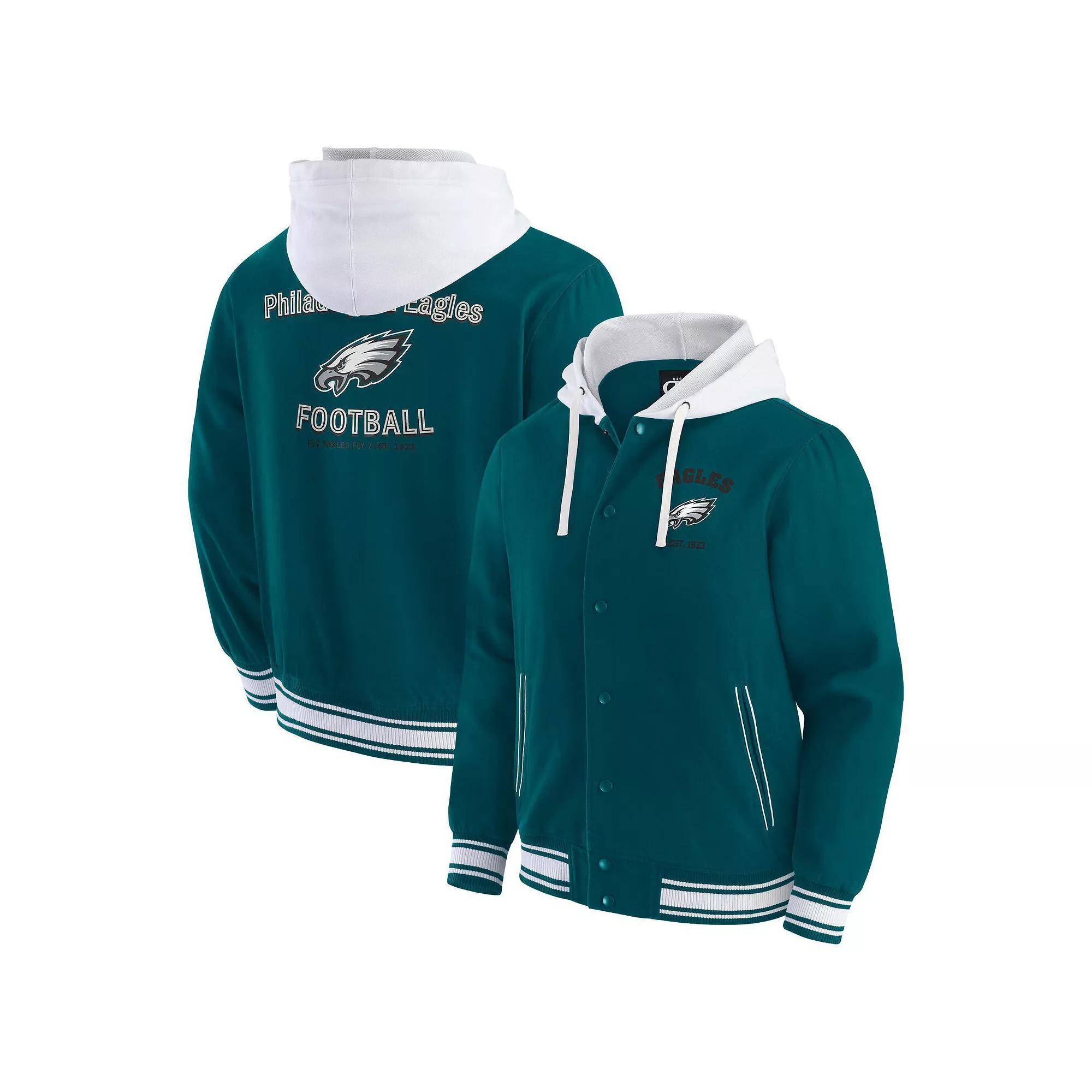 Men's Darius Rucker Collection by Fanatics Black Las Vegas Raiders Full-Snap Hoodie Jacket,  Product Image