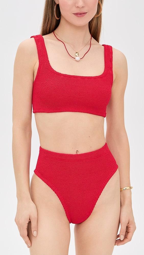 Hunza G Xandra Bikini Top | Shopbop Product Image