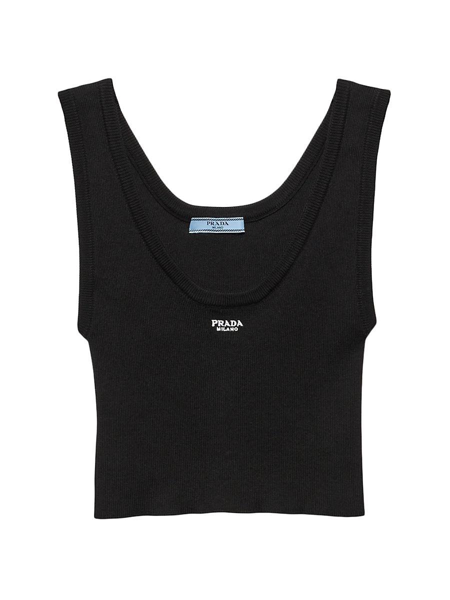 Womens Cotton Tank Top Product Image