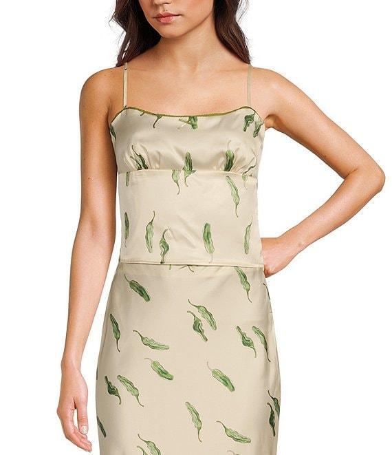 Bailey Rose Green Chili Pepper Coordinating Top Product Image