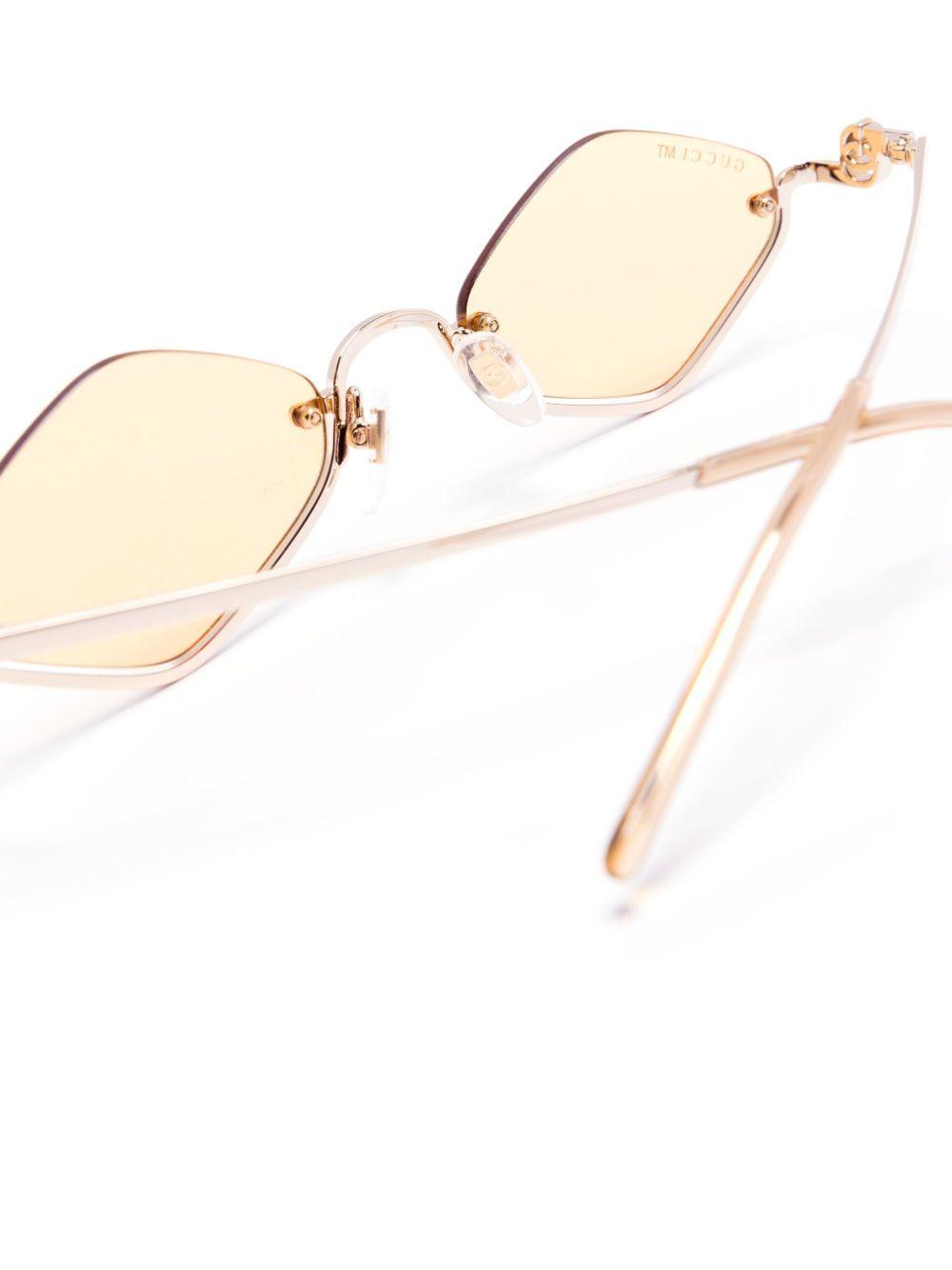 geometric-frame sunglasses Product Image