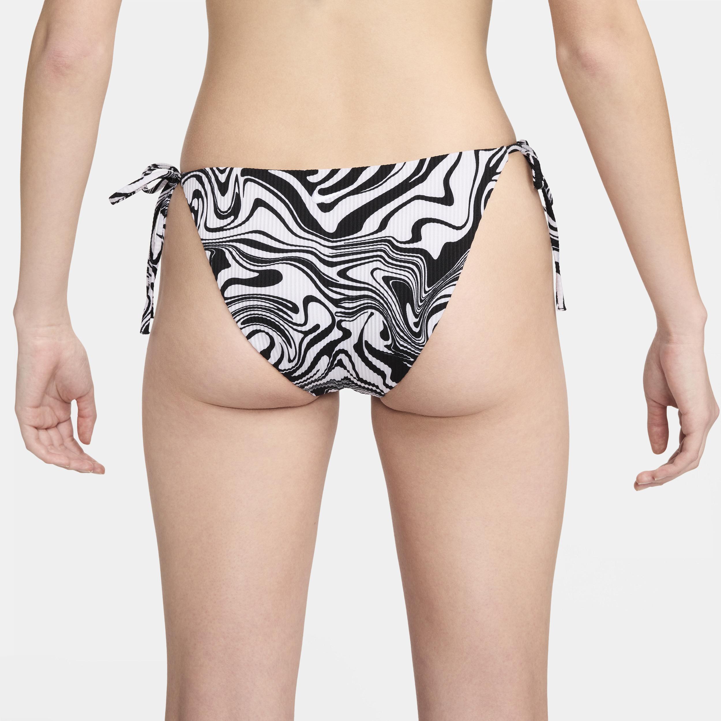 Nike Womens Swim Swirl String Bikini Bottom Product Image