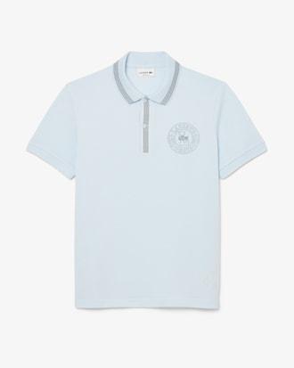 Men's Regular Fit L.12.12 Badge Print Polo Product Image