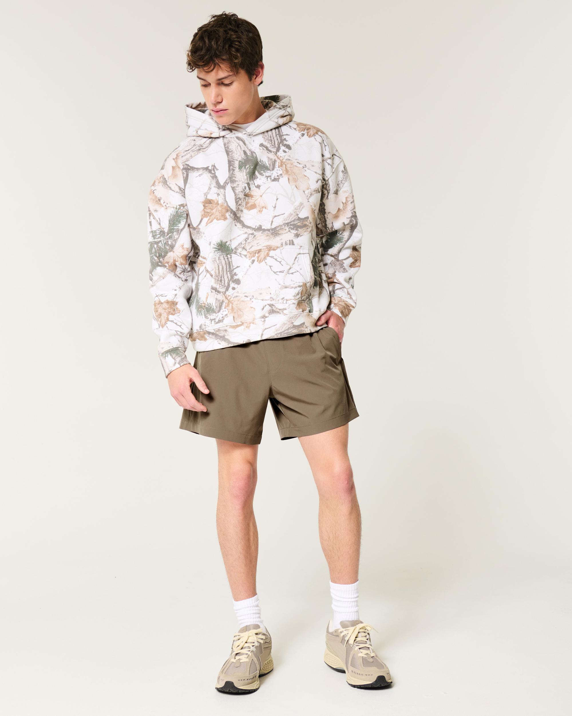 Mid-Thigh Hybrid Active Shorts Product Image