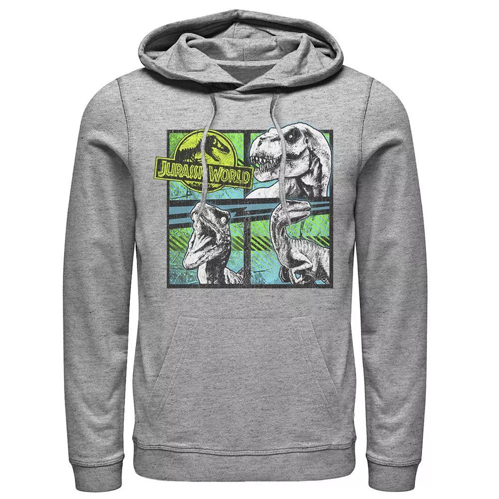 Men's Marvel Avengers Assemble Cartoon Chest Logo Hoodie, Size: Small, Athletic Grey Product Image