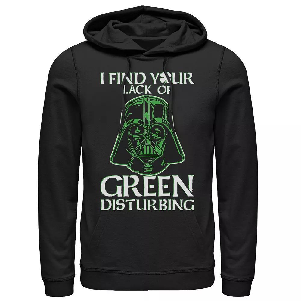 Men's Star Wars Vader Lack Of Green St. Patrick Hoodie, Size: XL, Black Product Image