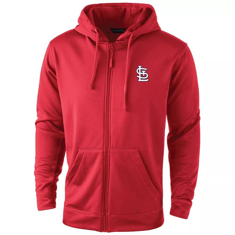 Men's Dunbrooke Red St. Louis Cardinals Trophy Full-Zip Hoodie, Size: XXL Product Image
