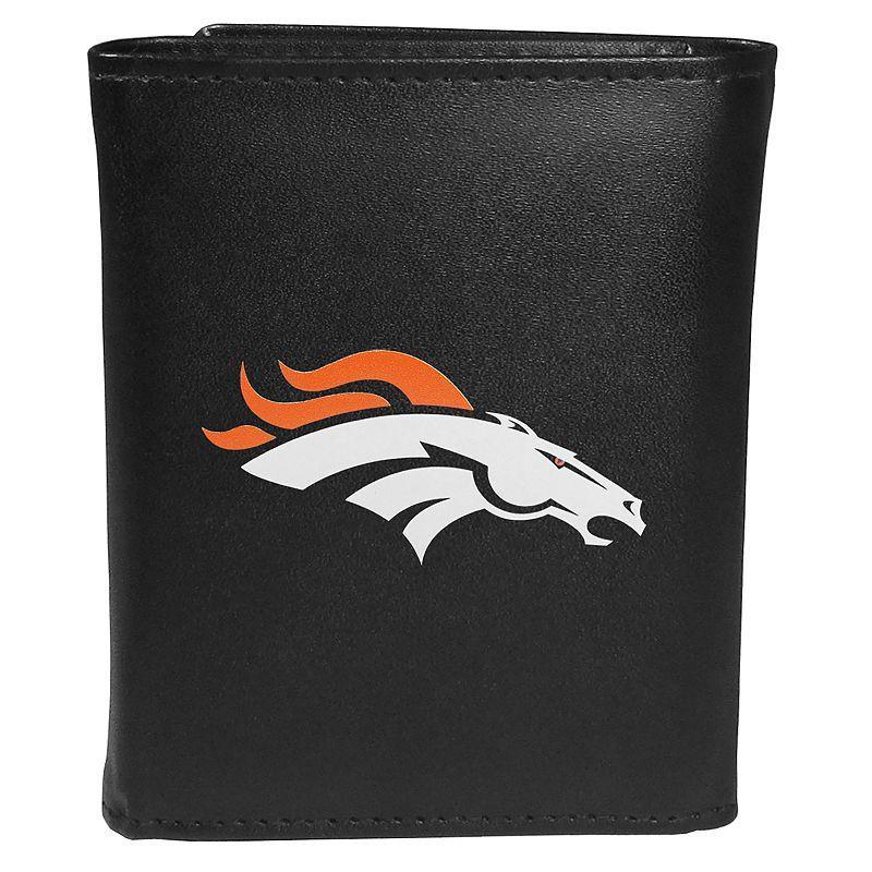 Mens Denver Broncos Logo Tri-Fold Wallet Product Image