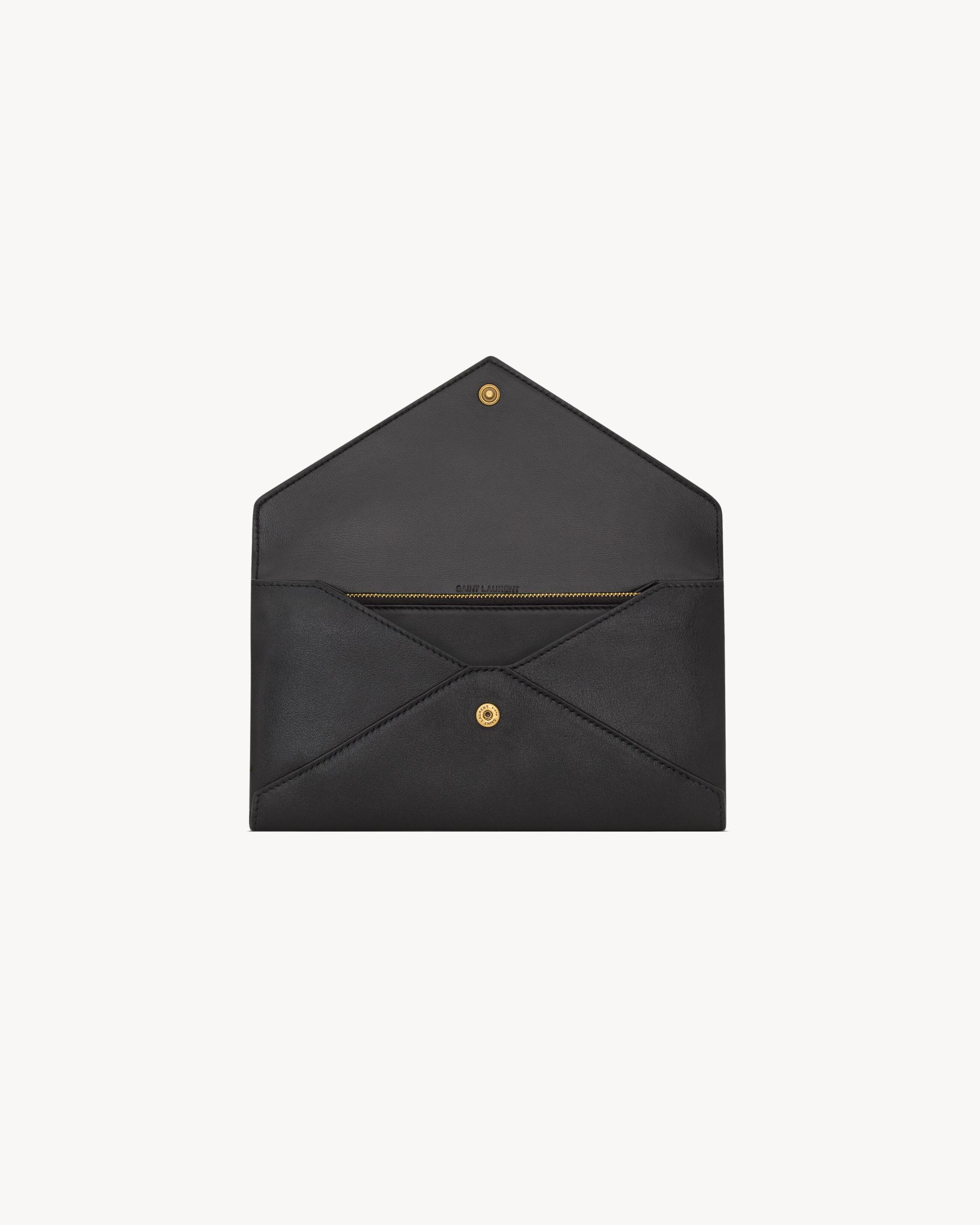 LETTER large wallet in leather Product Image