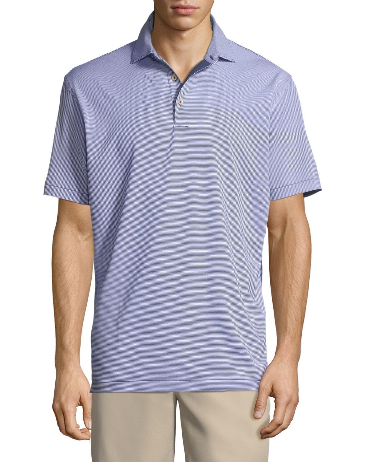 Peter Millar Crown Sport Jubilee Classic Fit Short Sleeve Performance Jersey Polo Shirt Product Image