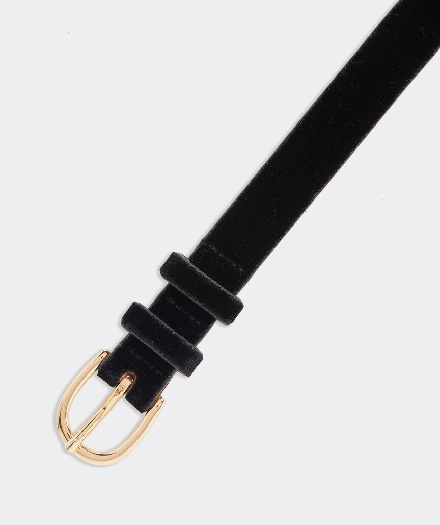 Velvet Trouser Belt Product Image