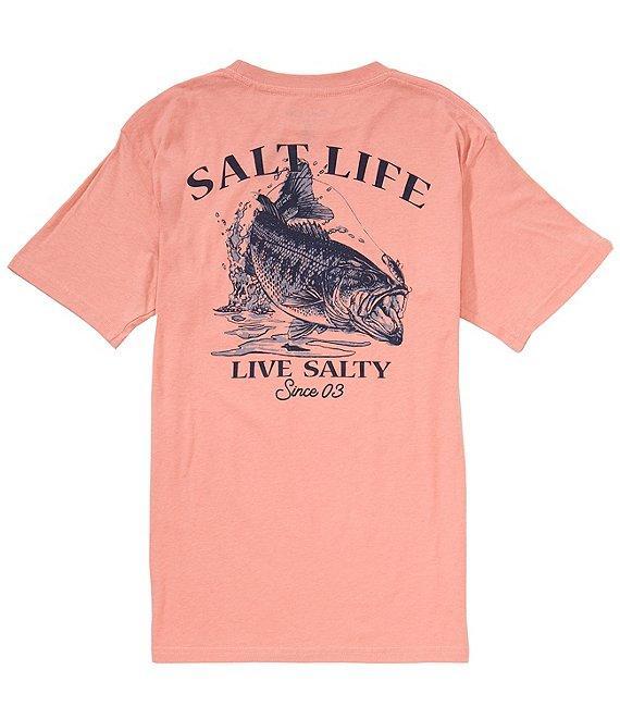 Salt Life Salty Bass Graphic Short Sleeve T-Shirt Product Image
