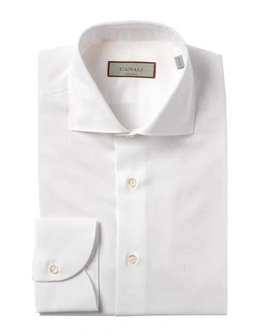 CANALI Dress Shirt In White Product Image