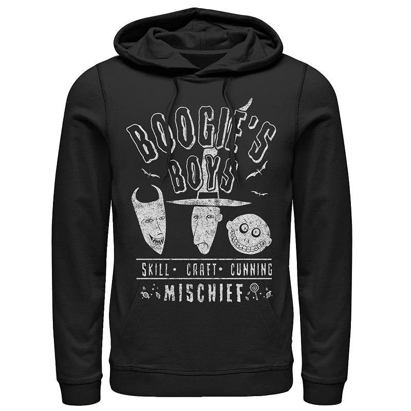 Disney's The Nightmare Before Christmas Boogie's Boys Men's Hoodie, Size: Small, Black Product Image