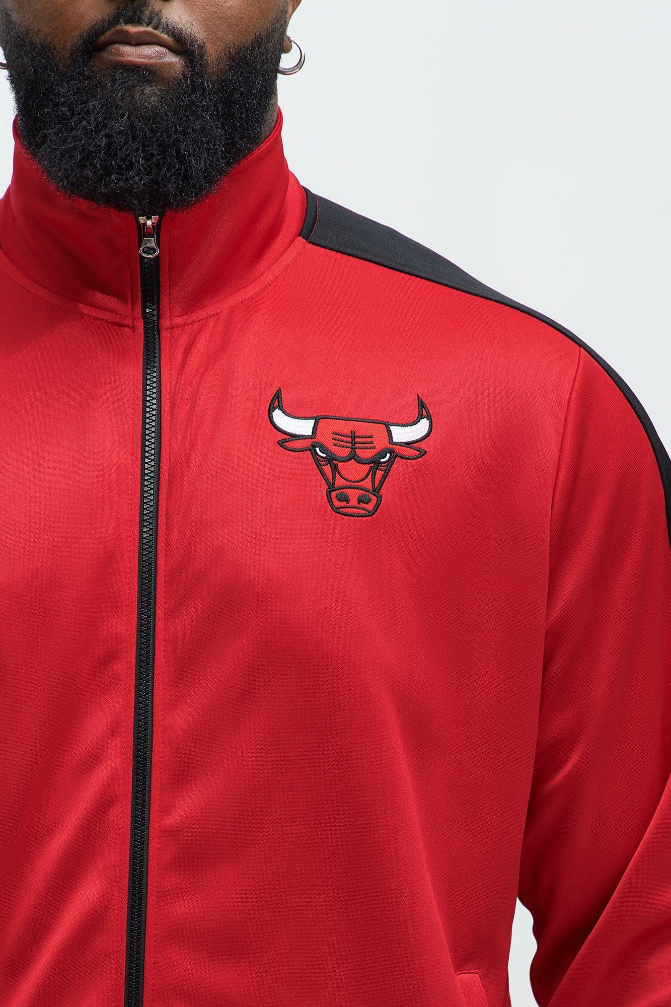 Bulls Stand By Track Jacket - Red Male Product Image