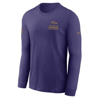 Minnesota Vikings Salute to Service Nike Men's NFL Long-Sleeve T-Shirt Product Image