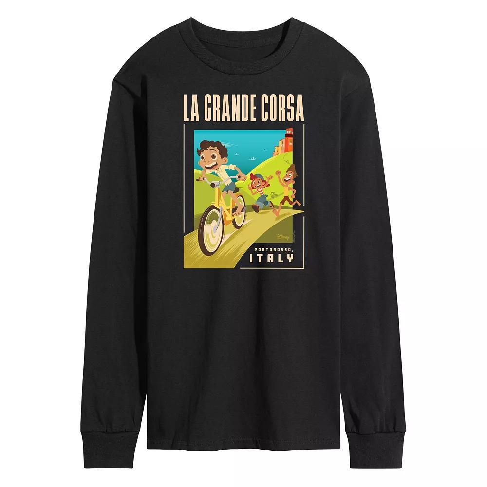 Disney's Luca Men's La Grande Long Sleeve Graphic Tee,  Product Image