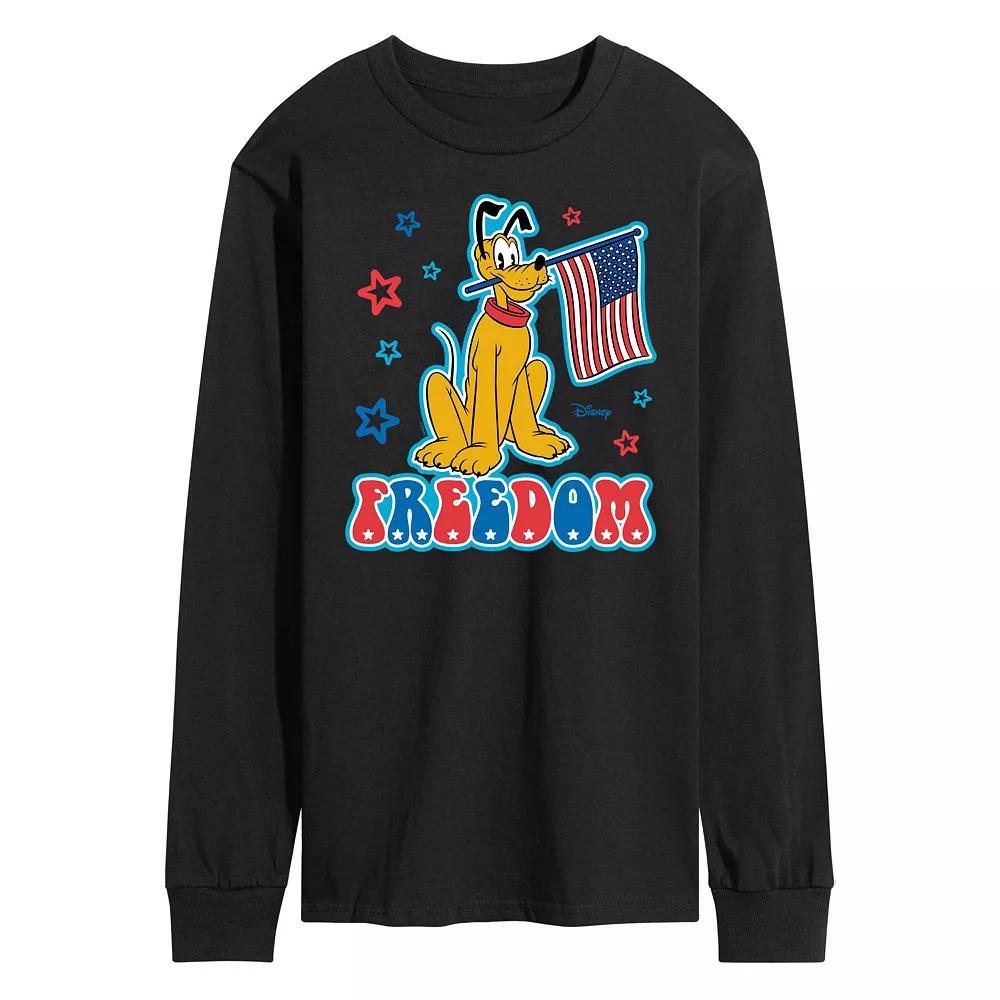 Disney's Pluto Men's Freedom Long Sleeve,  Product Image