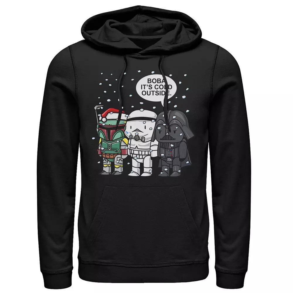 Men's Star Wars Boba It's Cold Outside Chibi Style Hoodie,  Product Image