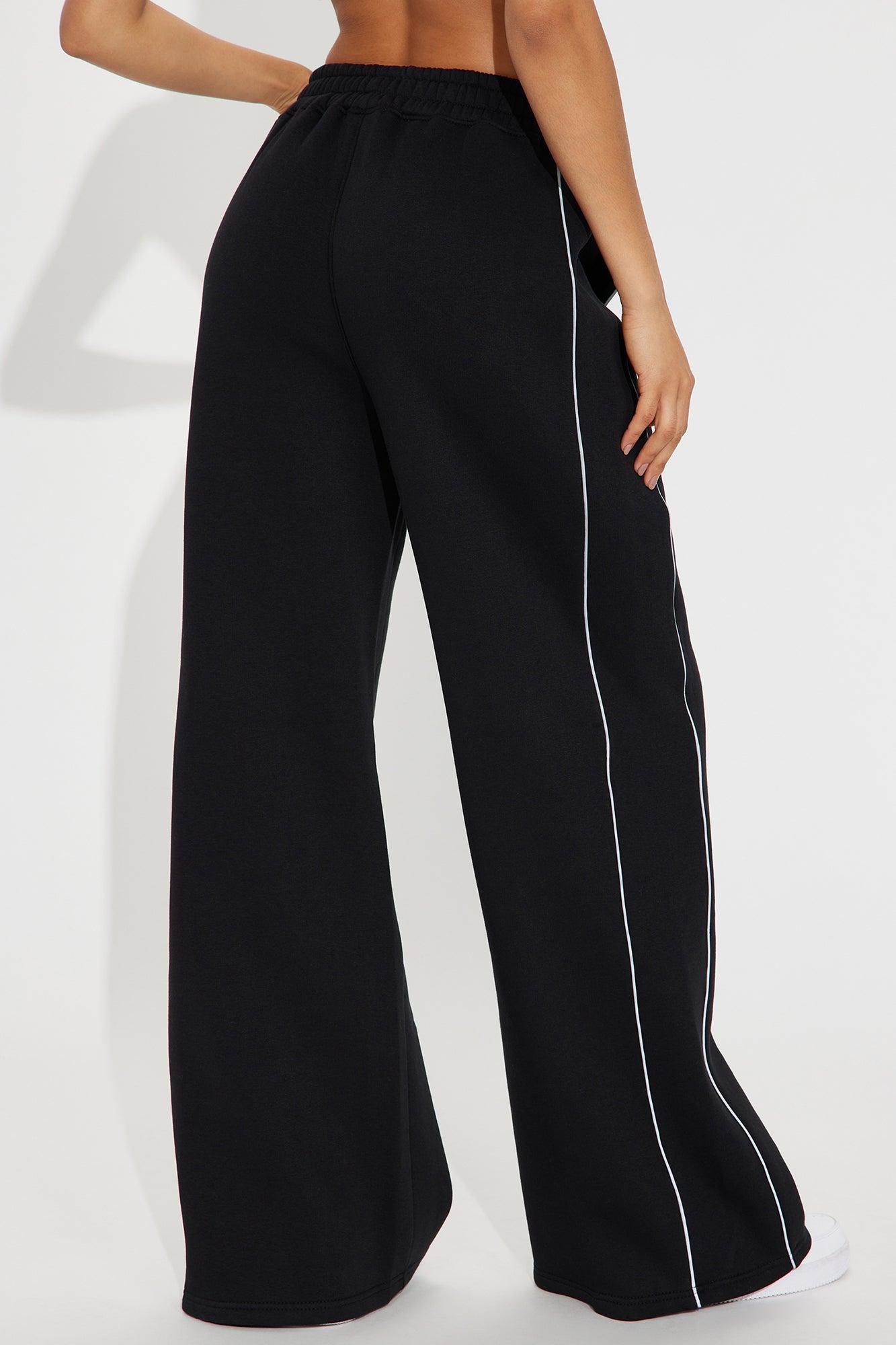 Taking Chances Reflective Lounge Pant - Black Product Image