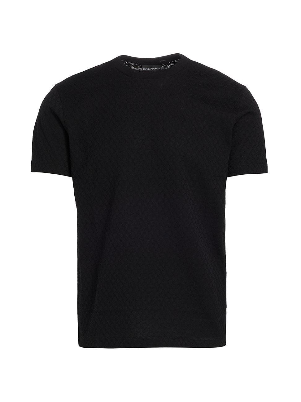 Emporio Armani Allover Jacquard Teardrop Tee Product Image