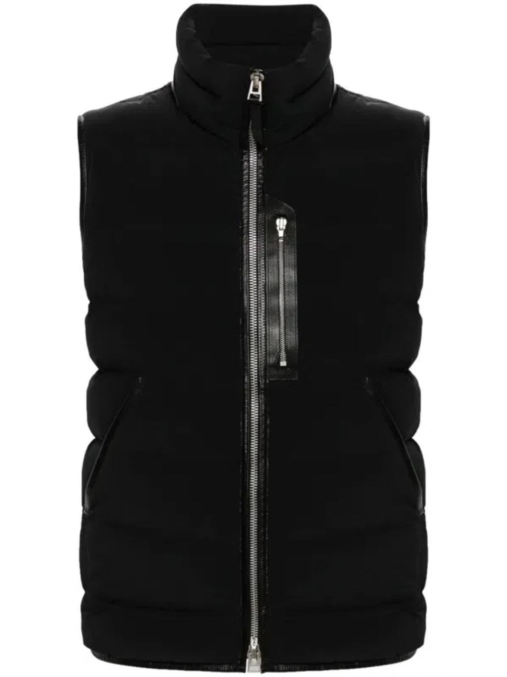 TOM FORD Padded Gilet In Black Product Image