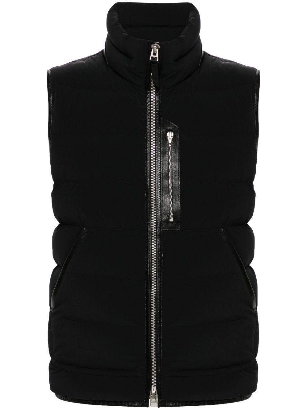 TOM FORD Padded Gilet In Black Product Image