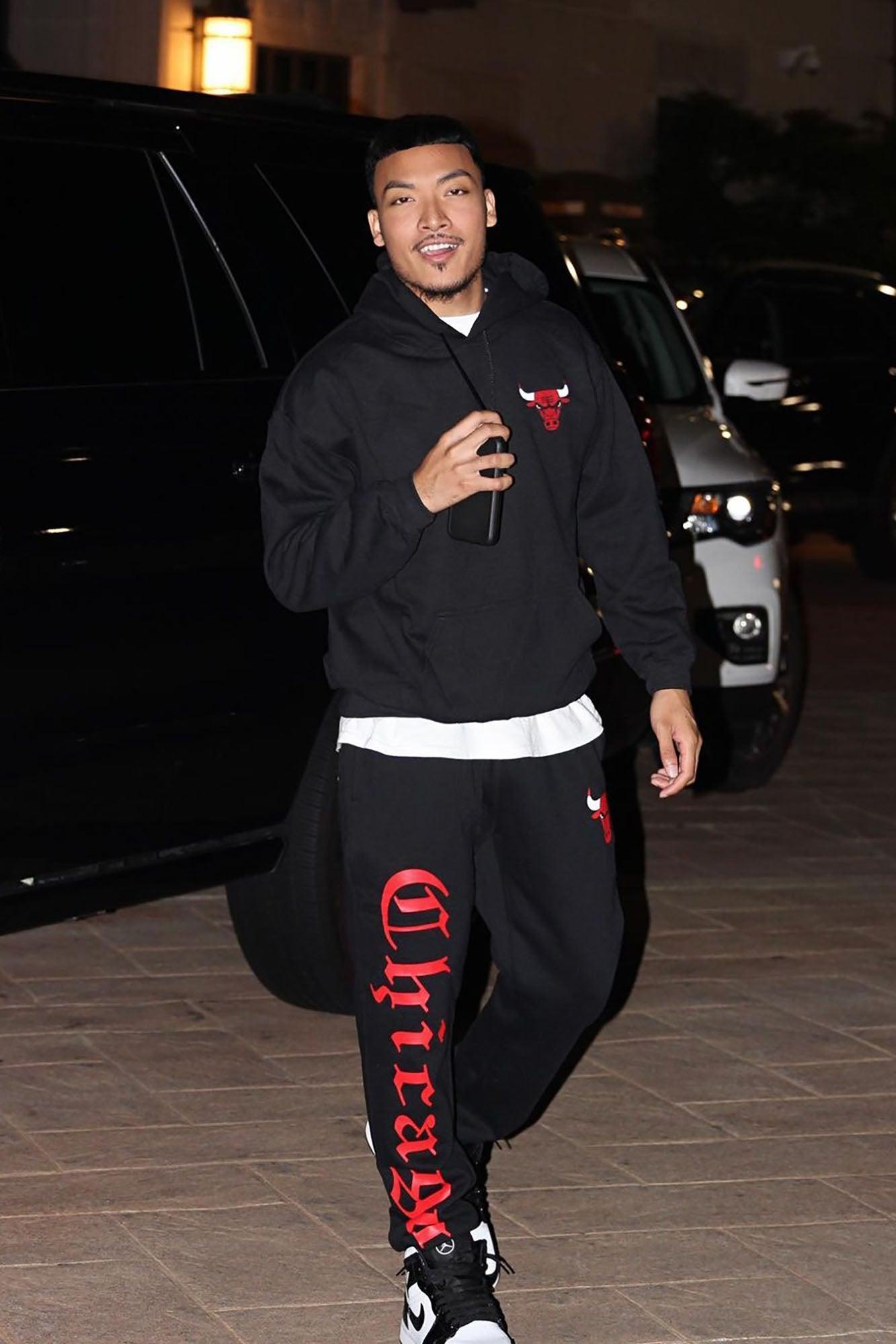 Chill Out Chicago Bulls Hoodie - Black Product Image