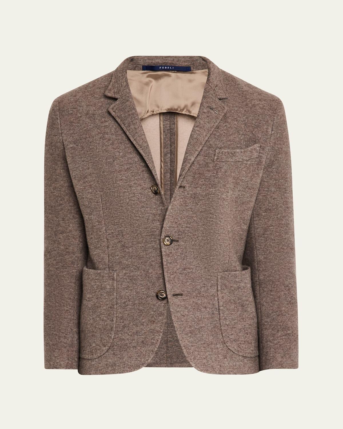 Mens Double-Faced Cashmere Sport Coat Product Image