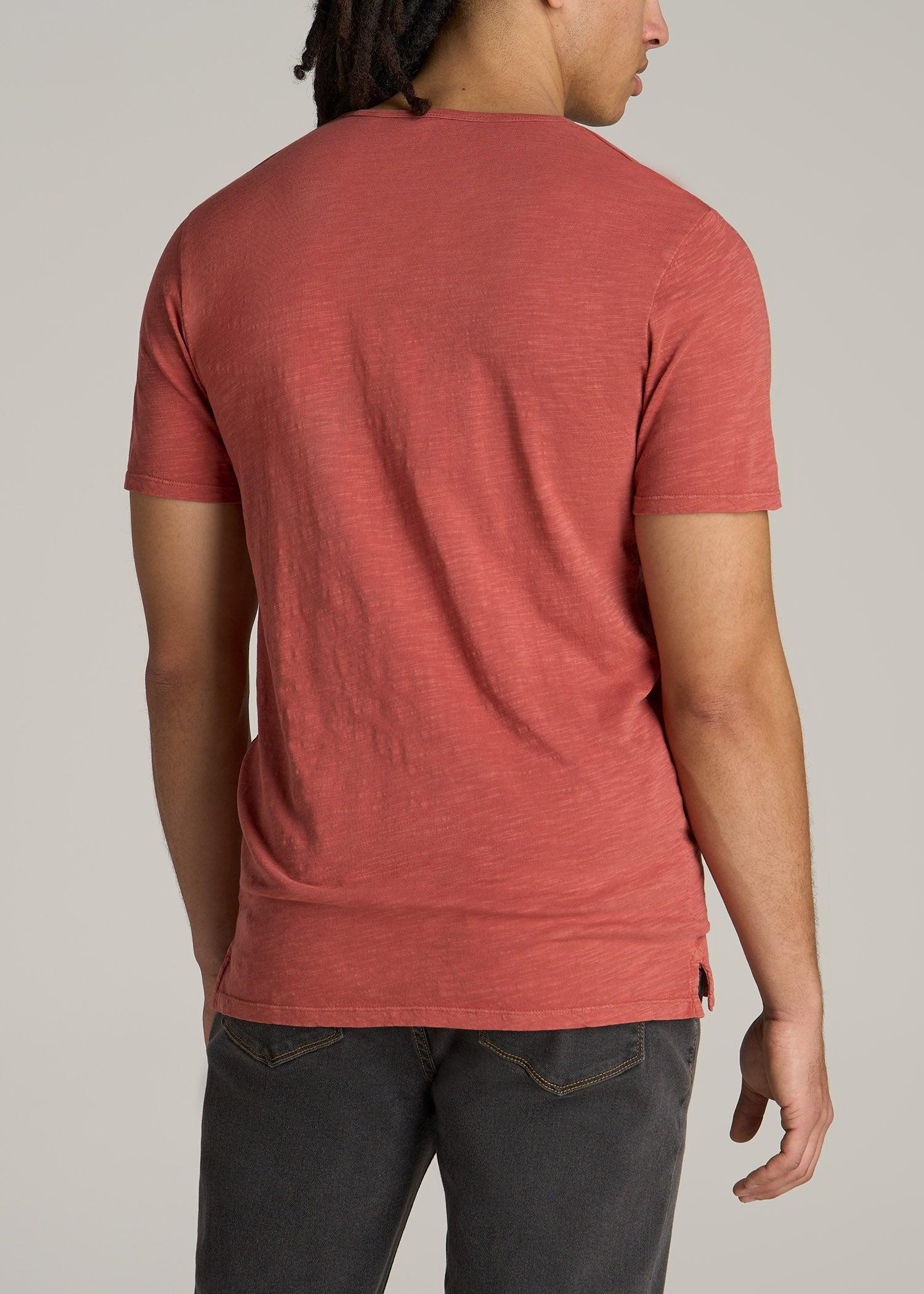 REGULAR-FIT Slub Tee in Charcoal - Tall Men's Shirts Product Image