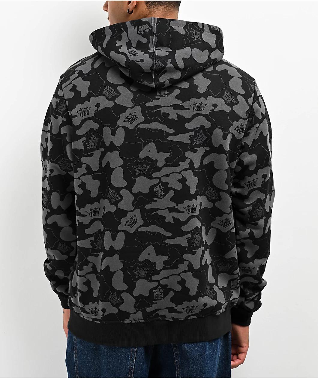 Cookies x Your Highness Shadow Black Camo Hoodie Product Image